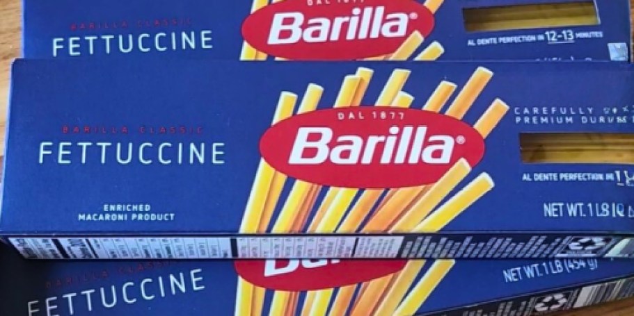 Barilla Pasta 20-Pack Just $17.48 Shipped on Amazon (87¢ Per Box)