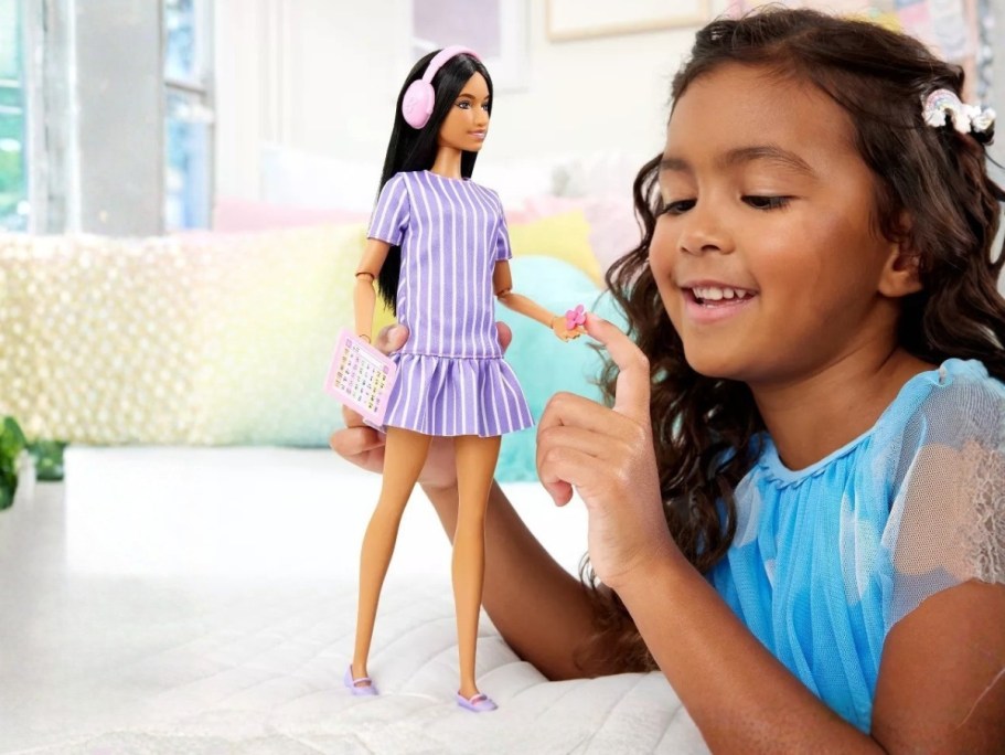 NEW Austitic Barbie Doll Only $10.99 on Target.com (Includes Headphones, Fidget Spinner, & Tablet)