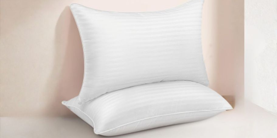 TWO King Size Bed Pillows Just $23.99 Shipped on Amazon (Reg. $120)