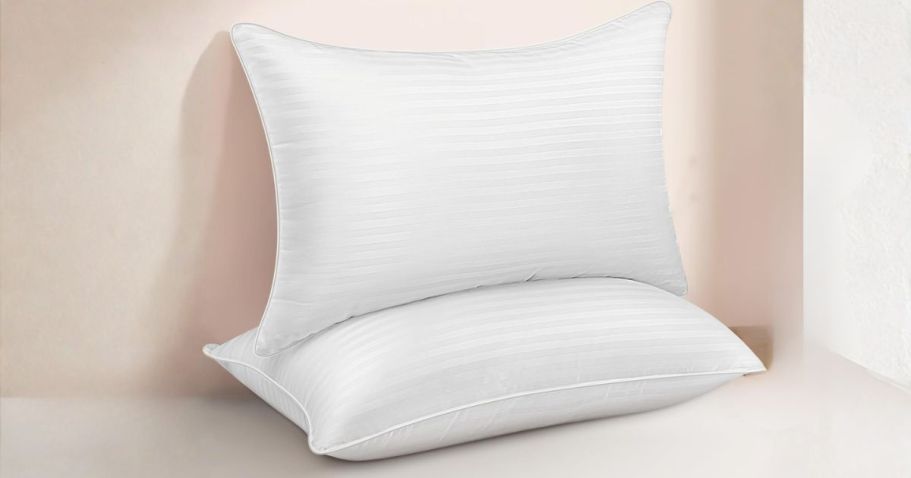 TWO King Size Bed Pillows Just $23.99 Shipped on Amazon (Reg. $120)