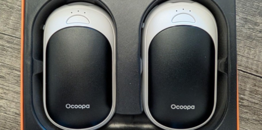 Stay Cozy w/ Rechargeable Hand Warmers Sets Under $10 on Amazon!