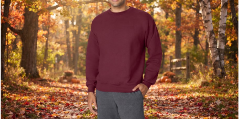 Hanes Men’s Sweatshirts from $4.63 on Amazon Haul (Reg. $28)