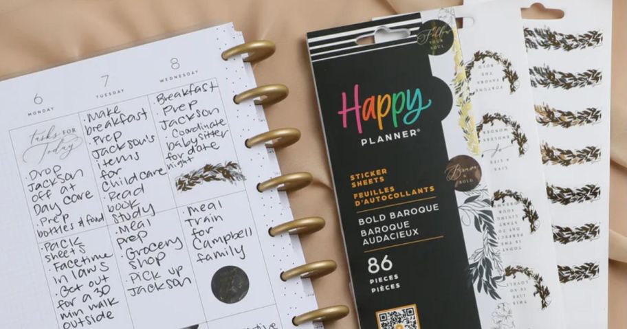 Happy Planner Planner annd stickers