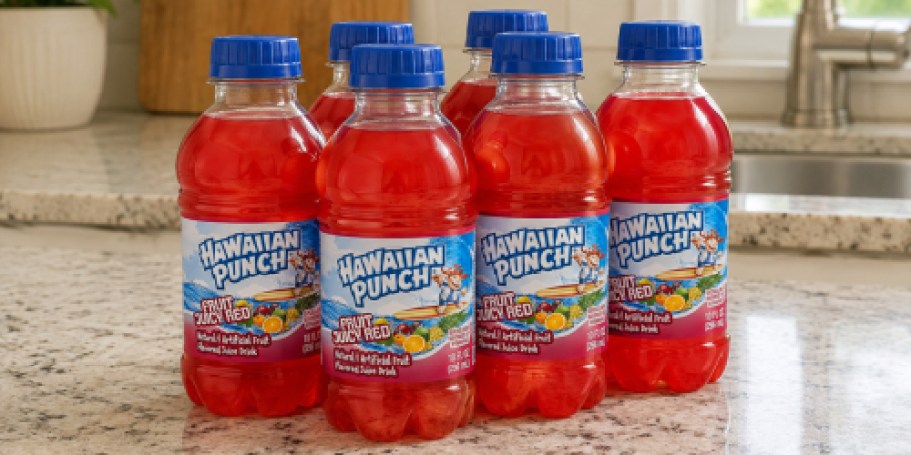 Hawaiian Punch Bottles 24-Pack Only $6.94 Shipped on Amazon