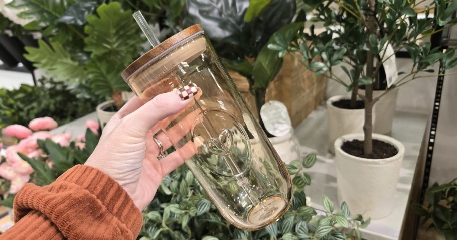 We Found the Viral Hearth & Hand Heart Tumbler at Target (Will Sell Out!)