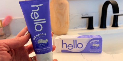 Hello Whipped Toothpaste Only $1.96 After Walmart Cash (Regularly $6)