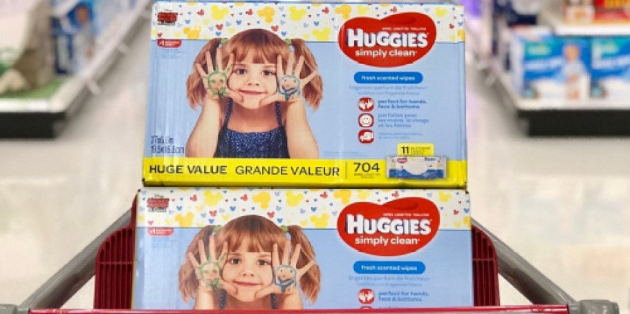 Huggies Simply Clean Baby Wipes 704-Count Box Just $12 Shipped on Amazon