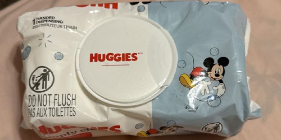 Huggies Simply Clean Baby Wipes 64-Count Just $1.70 Shipped on Amazon