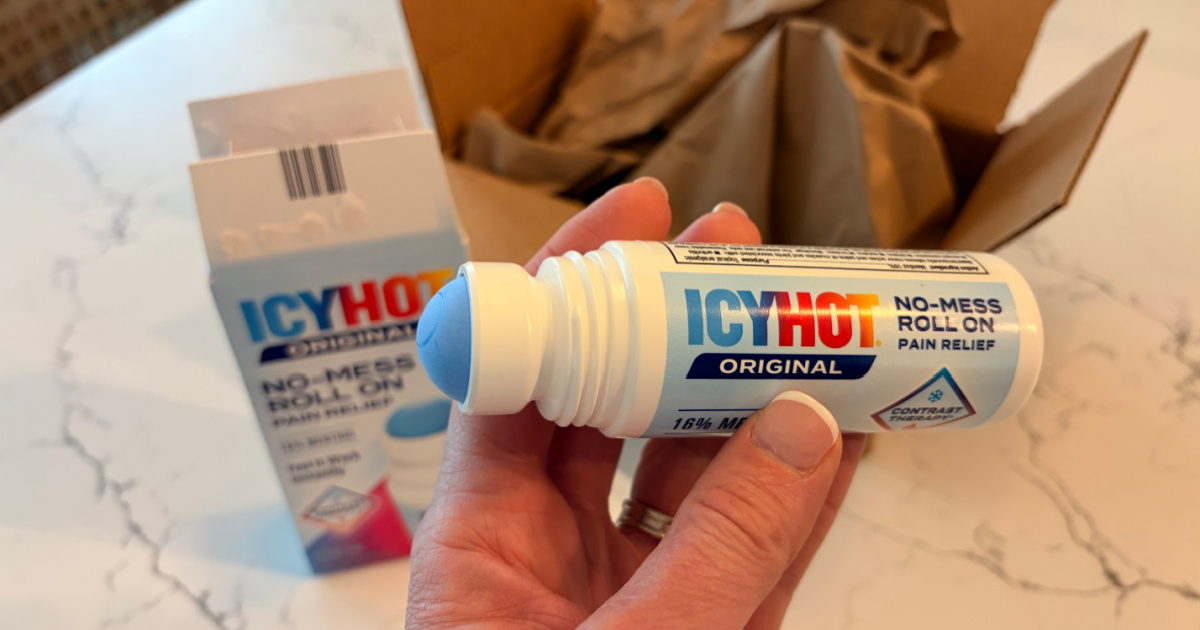 Icy Hot Pain Relief Roll-On Applicator Just $2.73 Shipped on Amazon (Reg. $8)