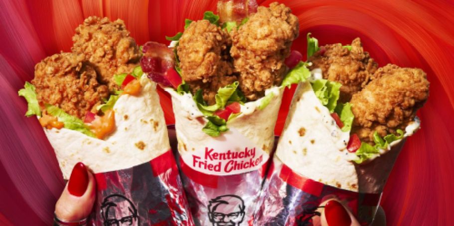 KFC Brings Back the Twister Wrap + NEW $20 Build a Bucket