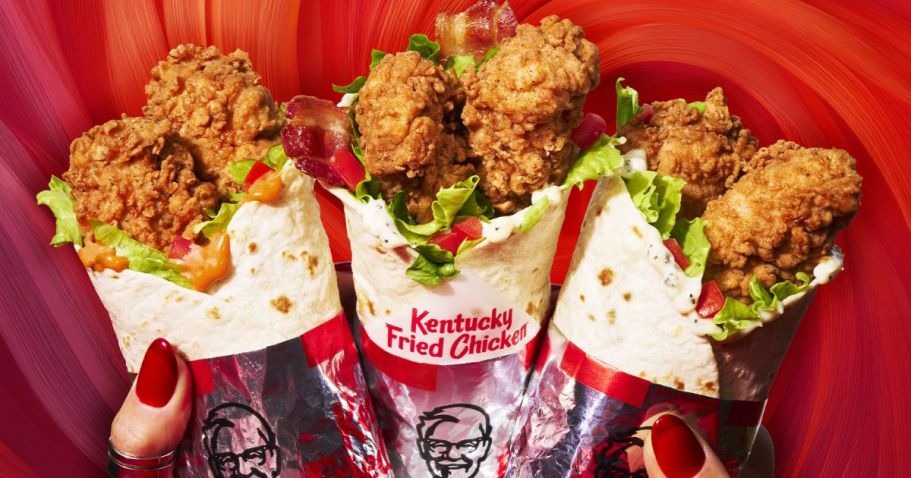 KFC Brings Back the Twister Wrap + NEW $20 Build a Bucket