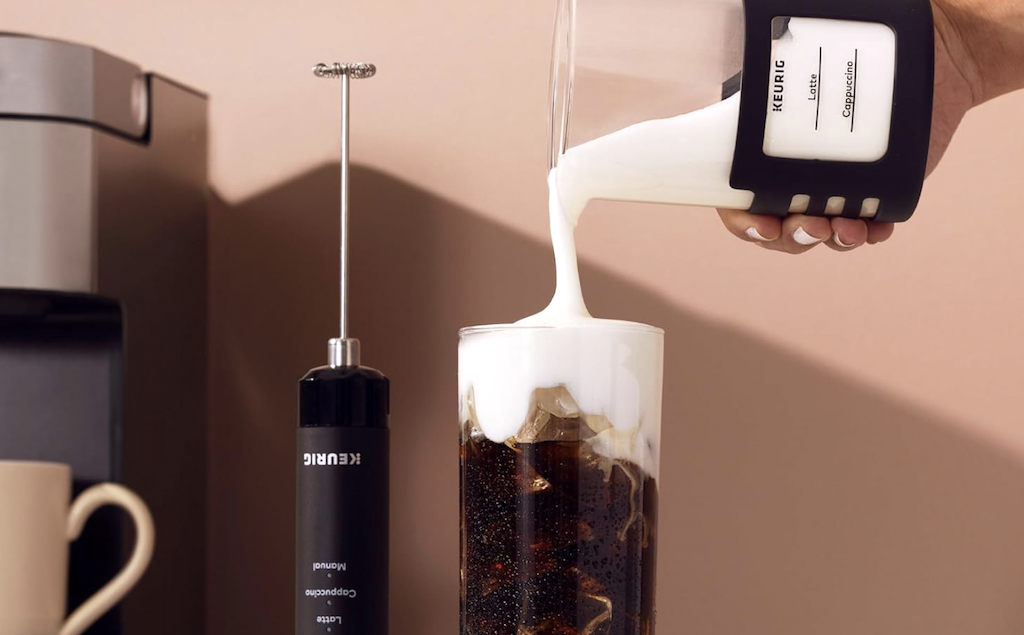 Keurig Frother & Cup Just $14.99 on Amazon (Reg. $30) – Makes Hot or Cold Foam