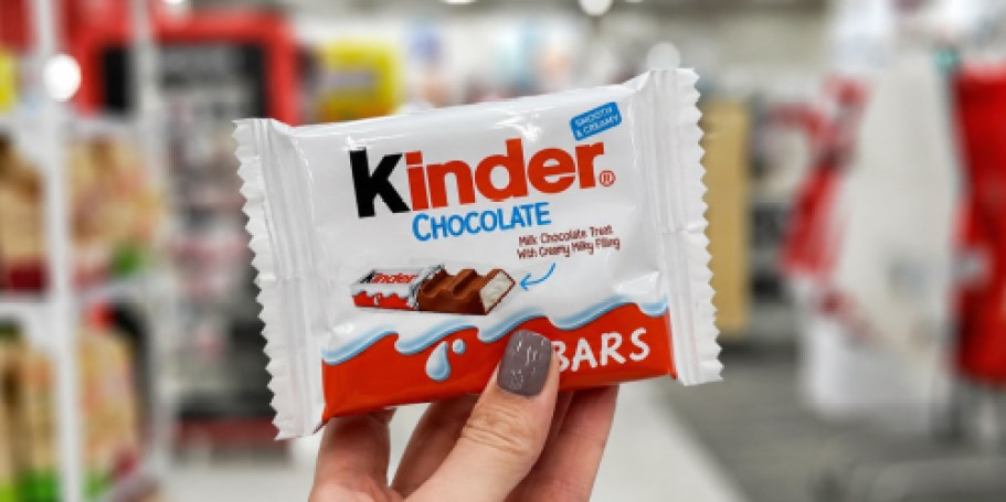 FREE Kinder Chocolate Bar After Walmart Cash