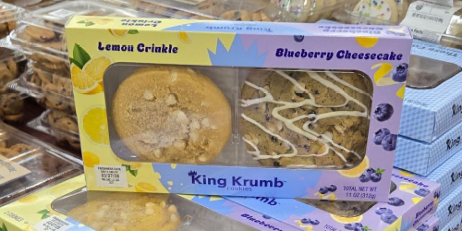 New King Krumb Cookies at Walmart (Lemon & Blueberry Flavors!)