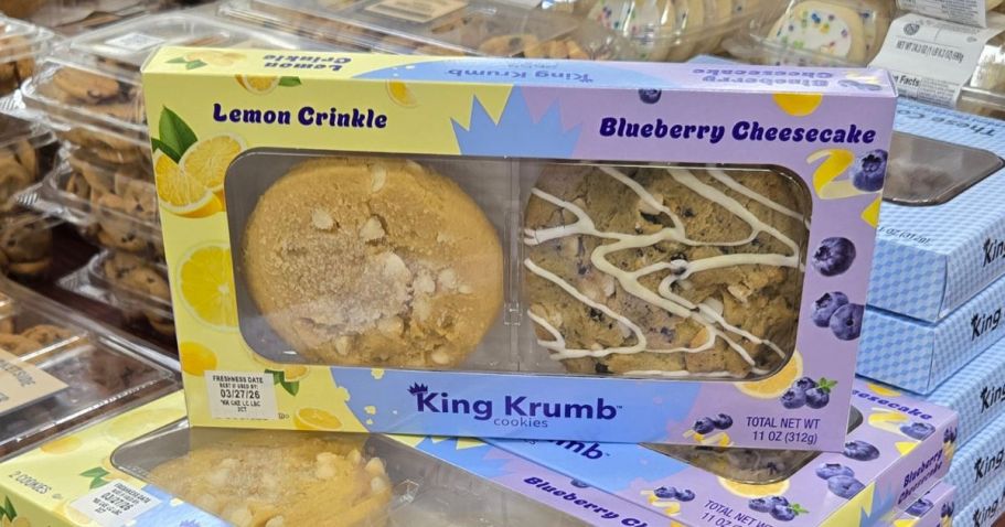 New King Krumb Cookies at Walmart (Lemon & Blueberry Flavors!)