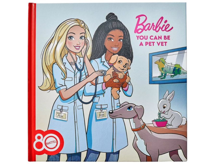 Kohl's Cares Barbie You Can Be a Pet Vet Hardcover Book
