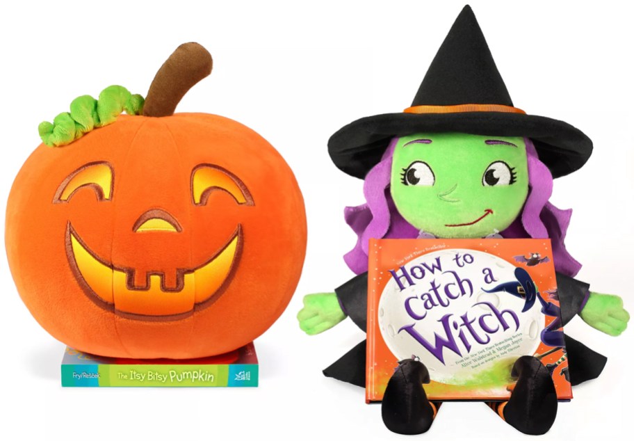 Kohl’s Cares Itsy Bitsy Pumpkin Plush Toy & Book Bundle and How to Catch a Witch Plush & Book Bundle