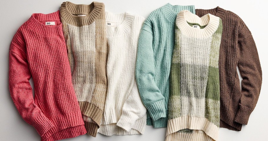 Kohl’s Women’s Sweaters from $5.72 (Reg. $30) – Includes Plus & Petite Sizes