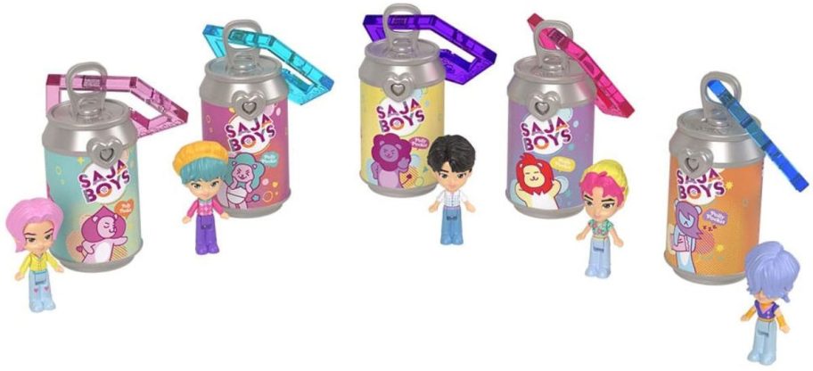 K-Pop Demon Hunter Saja Boys Polly Pocket Capsules