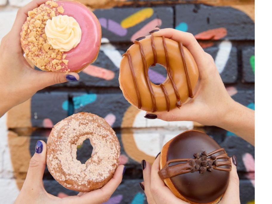 Krispy Kreme Winter Seasonal Collection Doughnuts