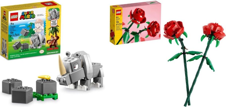 Stock images of two LEGO sets