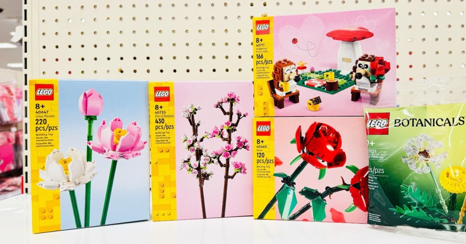 LEGO Valentine’s Day Sets from $9.91 (Gift Them Flowers That Live Forever!)