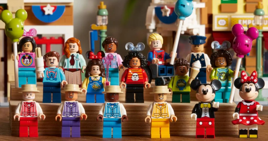 LEGO Disney Main Street minifigures
