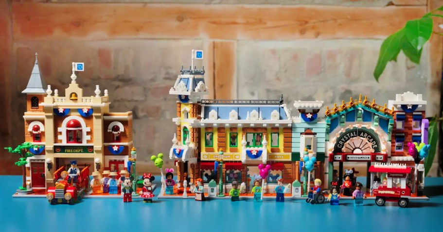 LEGO Just Turned Disney’s Main Street, U.S.A. Into a Stunning Collector’s Set!