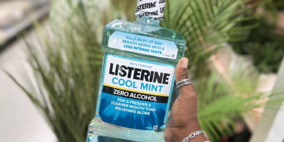 Listerine Alcohol-Free Mouthwash Just $3.58 Shipped on Amazon