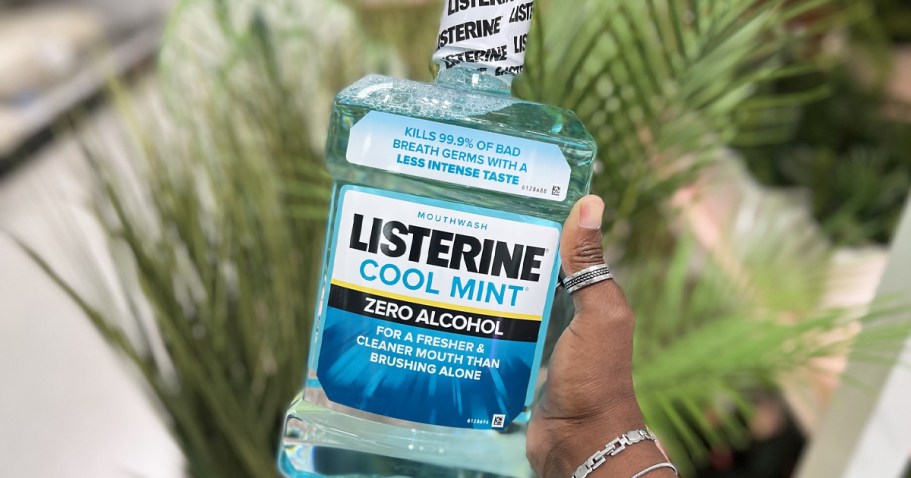 Listerine Alcohol-Free Mouthwash Just $3.58 Shipped on Amazon