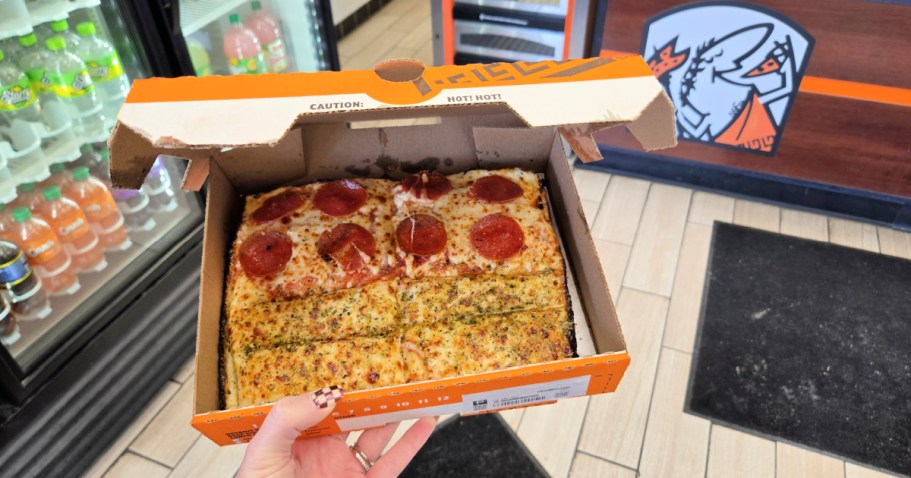 NEW Little Caesars Detroit-Style Slices-N-Stix Only $4.99