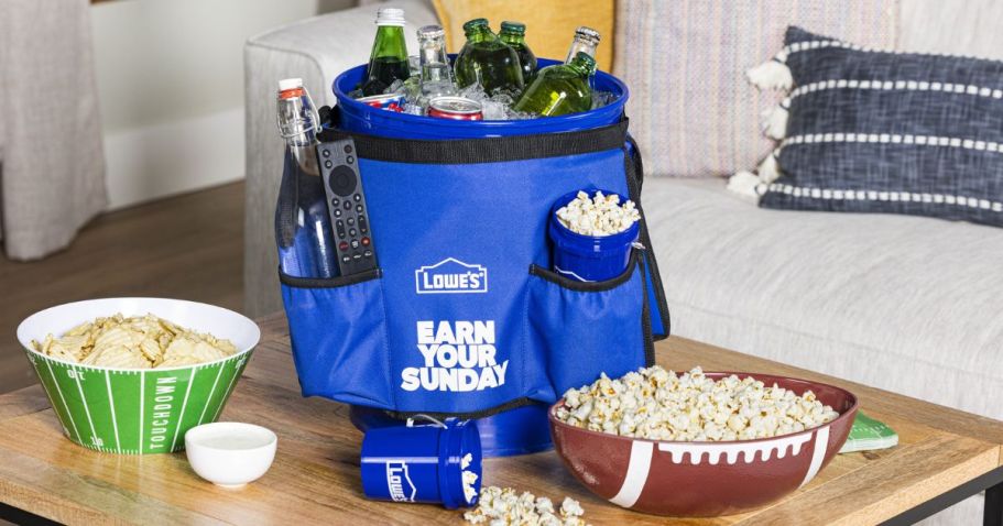 Lowe’s 5-Gallon Bucket Organizer Only $14.98 Shipped (Perfect for Game Day!)