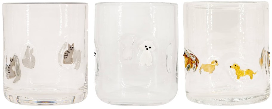 Madison Homecat, white fluffy dog, dachshund icon glasses