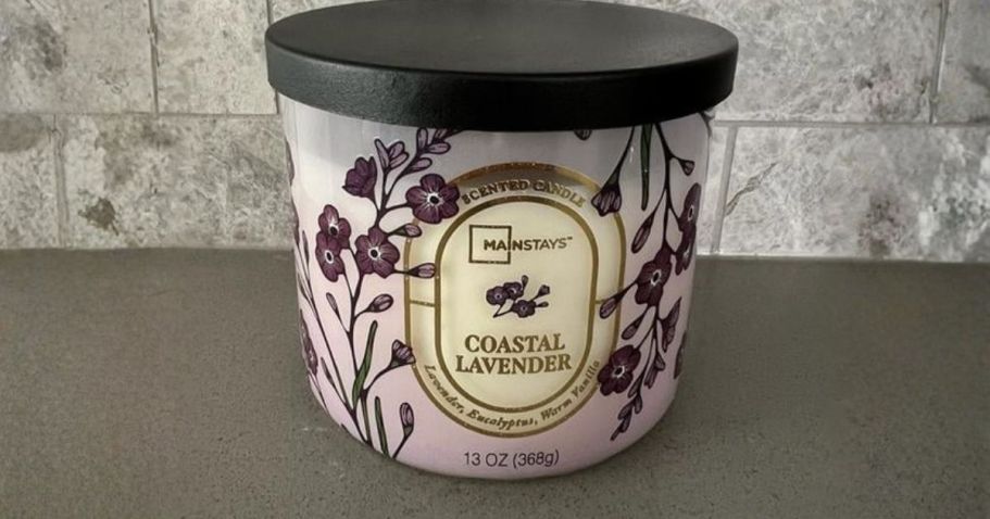 NEW Walmart Mainstays 3-Wick Jar Candles Only $5.97 (Six Perfect-for-Spring Scents!)