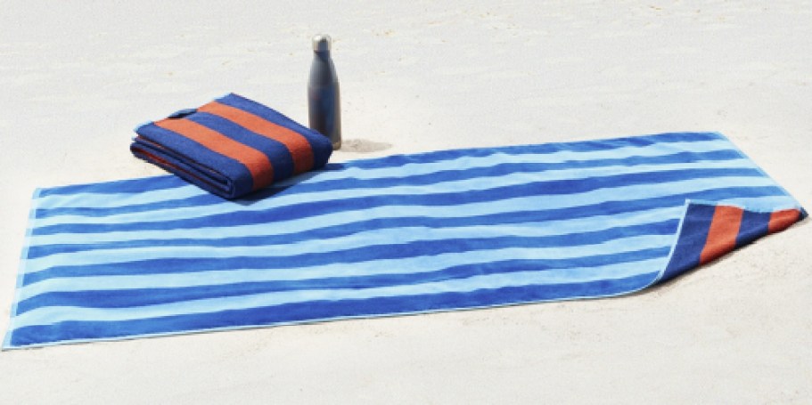 *HOT* Mainstays Beach Towels 4-Pack Only $3.70 on Walmart.com (Stock Up Before Summer!)