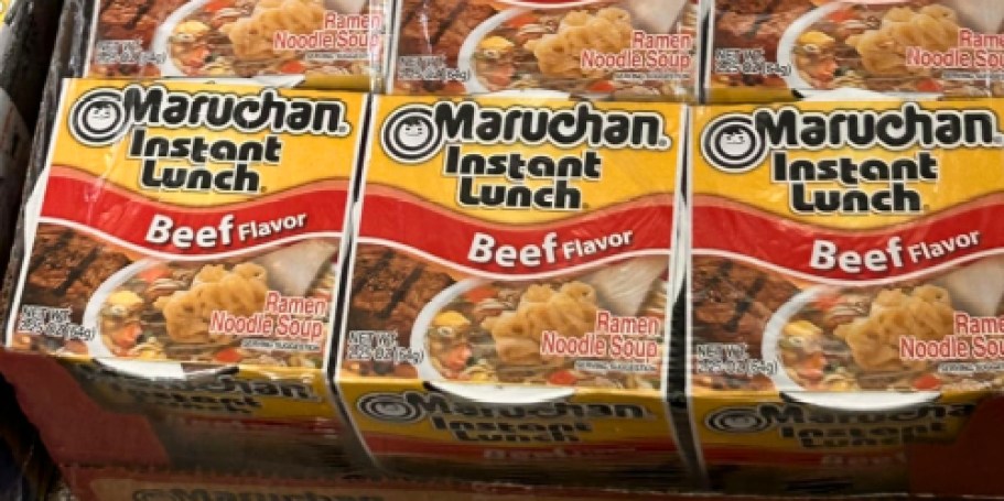 Maruchan Ramen Noodles 12-Pack Only $5.88 Shipped on Amazon