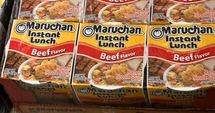 Maruchan Ramen Noodles 12-Pack Only $5.88 Shipped on Amazon