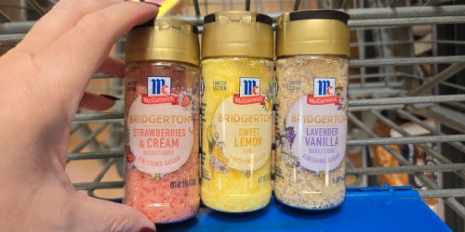 McCormick x Bridgerton Finishing Sugars Available on Walmart.com (Will Sell Out!)