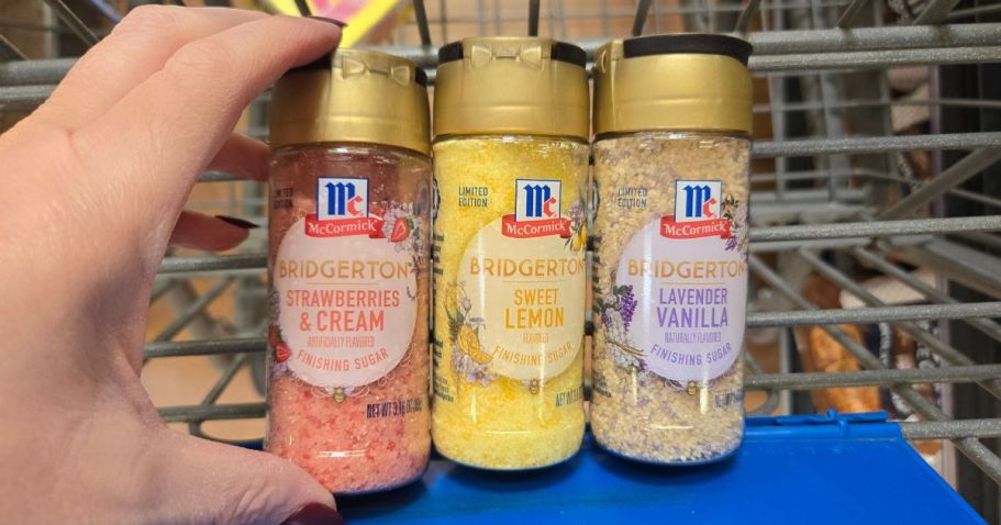 McCormick x Bridgerton Finishing Sugars Available on Walmart.com (Will Sell Out!)