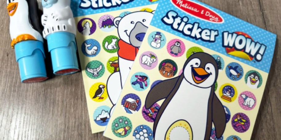 Melissa & Doug Sticker Wow Activity Pads 2-Pack Just $9 on Amazon (Reg. $27)