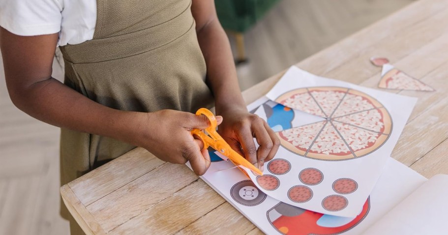 Melissa & Doug Scissor Skills Activity Book Just $2.64 on Amazon (Includes Kid-Safe Scissors)