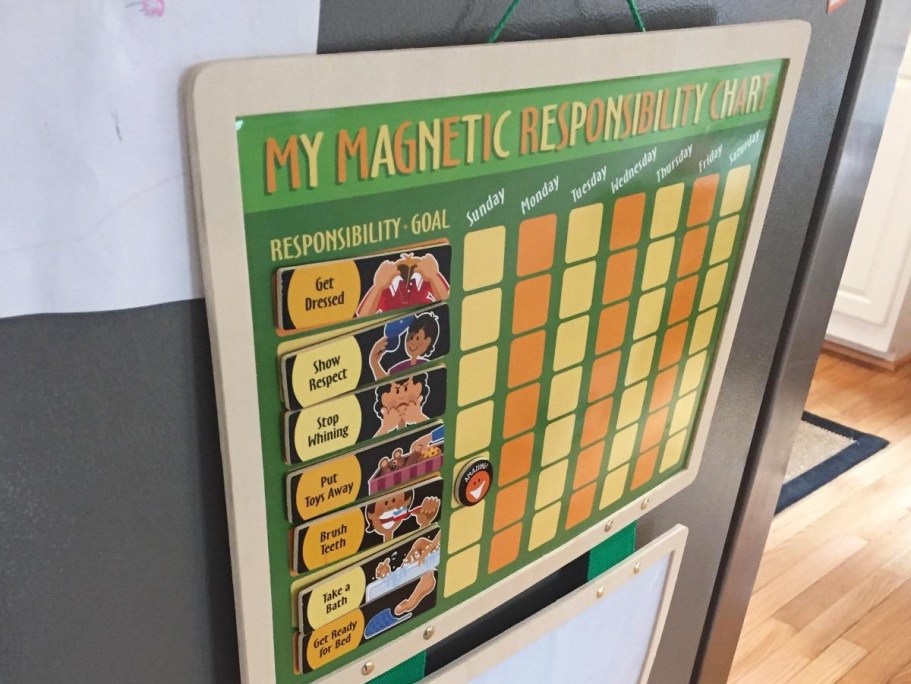 Melissa & Doug Responsibility Chart w/ 90 Magnets Only $11.80 on Amazon (Reg. $31)