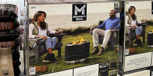 Over 50% Off Sam’s Club Smokeless Fire Pit (Like Solo Stove for $200 LESS)
