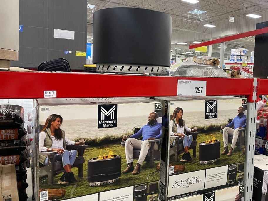 A Member's Mark Smokeless Fire Pit at Sam's Club