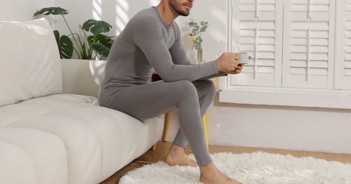Men’s Thermal Long Underwear Sets Just $10.99 on Amazon (Regularly $22)