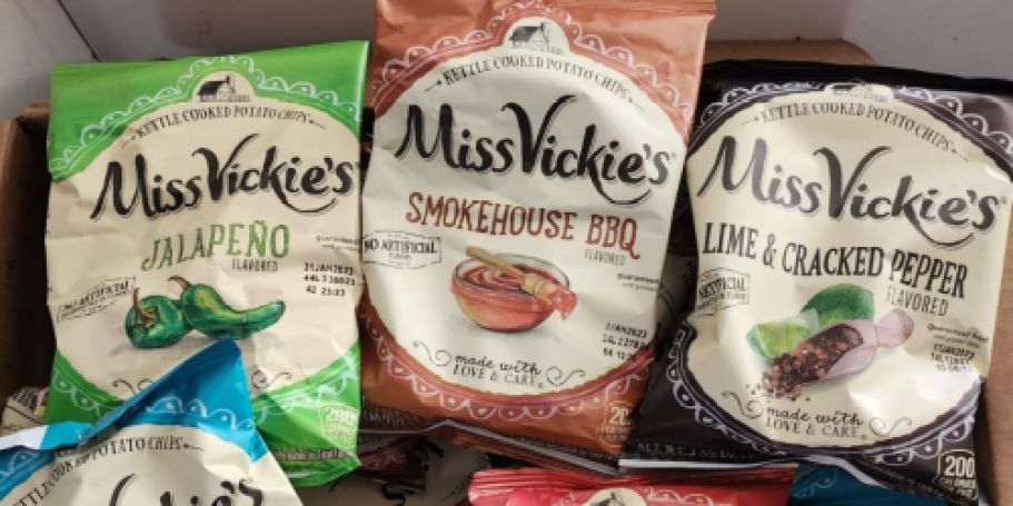 Miss Vickie’s Kettle Chips 28-Count Variety Pack Just $14 Shipped on Amazon (51¢ Each)