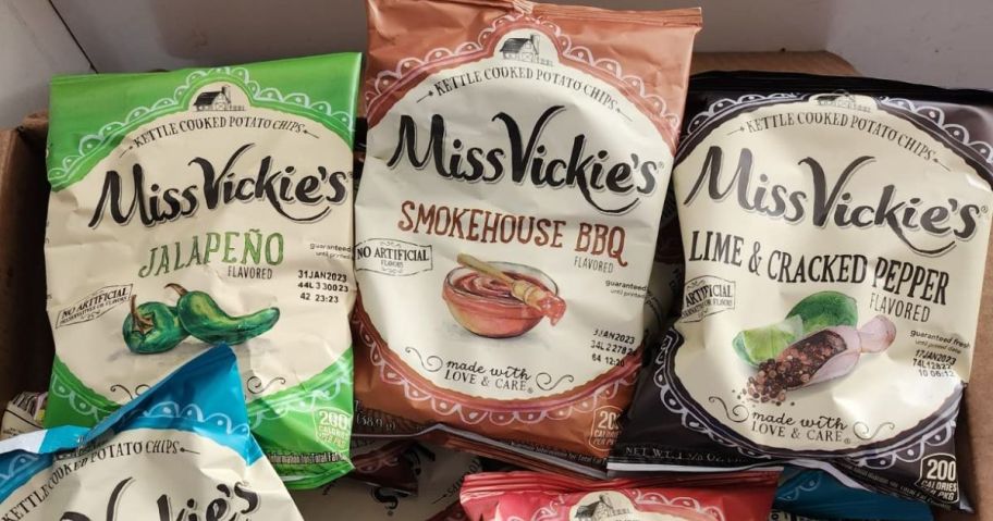 Miss Vickie's Kettle Chips Single Serve bags