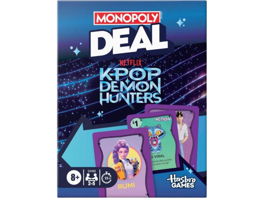 Monopoly Deal: K-Pop Demon Hunters Card Game