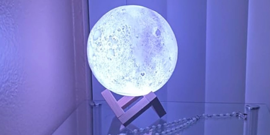 Moon Lamp Only $8.49 on Amazon (Reg. $20)
