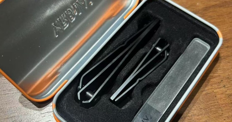 Nail Clippers and Glass File Set